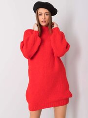 Megztinis moterims Badu 2016103361502, raudonas kaina ir informacija | Megztiniai moterims | pigu.lt