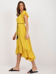 Suknelė moterims Factory Price 2016103370818, geltona kaina ir informacija | Suknelės | pigu.lt