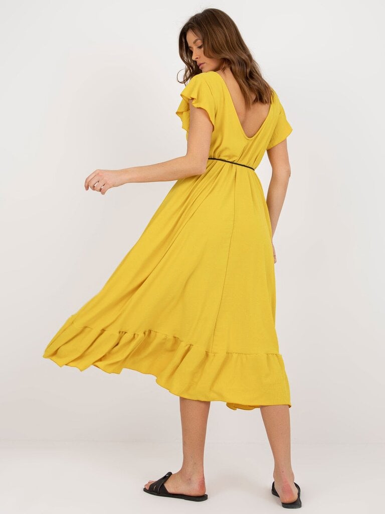 Suknelė moterims Factory Price 2016103370818, geltona kaina ir informacija | Suknelės | pigu.lt