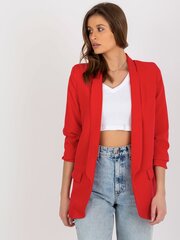 Švarkas moterims Itly Moda 2016103373383, raudonas цена и информация | Женские пиджаки | pigu.lt