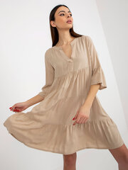 Suknelė moterims Factory Price 4063813473603, smėlio spalvos цена и информация | Платья | pigu.lt