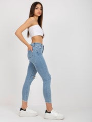 Женские синие джинсы из денима цена и информация | Женские джинсы | pigu.lt