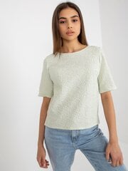 Блузка LK-BZ-509314.83 БЕЛЫЙ/ЗЕЛЕНЫЙ factory-LK-BZ-509314.83-white-green-L/XL цена и информация | Женские блузки, рубашки | pigu.lt