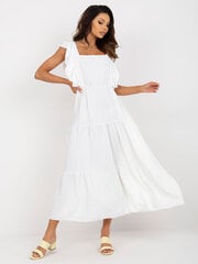 Abito Moda женское платье 234012 01, белый цена и информация | Платья | pigu.lt