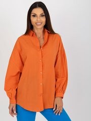Marškiniai moterims Factory Price 2016103384488, oranžiniai kaina ir informacija | Palaidinės, marškiniai moterims | pigu.lt