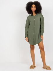 Marškiniai moterims Och Bella 2016103369591, žali kaina ir informacija | Palaidinės, marškiniai moterims | pigu.lt