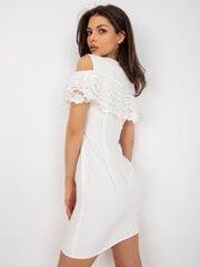 Suknelė moterims Lakerta 2016103372379, balta kaina ir informacija | Suknelės | pigu.lt