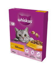 Whiskas su vištiena, 6x300 g kaina ir informacija | Sausas maistas katėms | pigu.lt