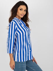 Marškiniai moterims Lakerta, mėlyni kaina ir informacija | Palaidinės, marškiniai moterims | pigu.lt