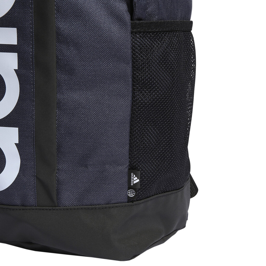 Kuprinė Adidas Essentials Linear, 22.5L, mėlyna kaina ir informacija | Kuprinės ir krepšiai | pigu.lt