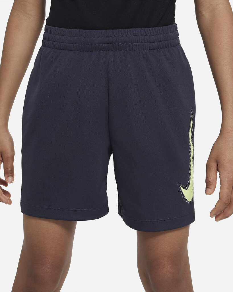 Nike šortai berniukams B Nk Df Multi + Short Gx DX5361 015, pilki цена и информация | Šortai berniukams | pigu.lt