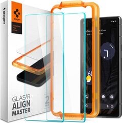 Spigen Glas.tR AlignMaster цена и информация | Защитные пленки для телефонов | pigu.lt