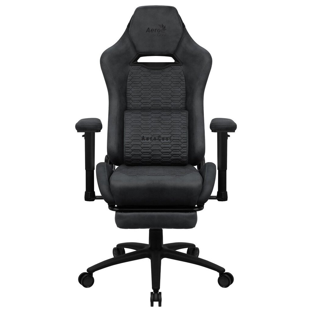Žaidimų kedė Aerocool Royalslategr, juoda kaina ir informacija | Biuro kėdės | pigu.lt