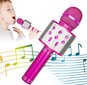 žaislinis karaoke mikrofonas su garsiakalbiu Dexter, rožinis цена и информация | Lavinamieji žaislai | pigu.lt