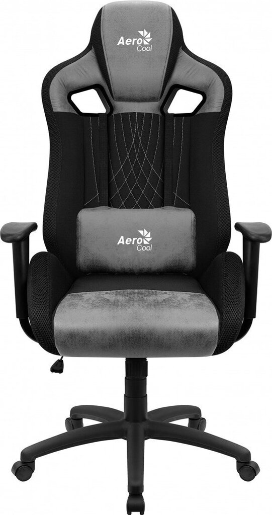 Aerocool žaidimų kėdė Eearl, juoda kaina ir informacija | Biuro kėdės | pigu.lt