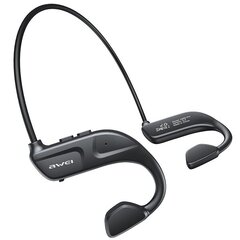 AWEI słuchawki sportowe Bluetooth 5.2 A889 Pro czarny|black цена и информация | Теплая повязка на уши, черная | pigu.lt