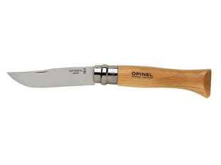 Нож Opinel №8 с чехлом цена и информация | Туристические ножи, многофункциональные приборы | pigu.lt