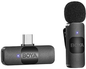 Беспроводной микрофон Boya BY-V10 USB-C цена и информация | Микрофоны | pigu.lt