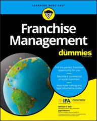 Franchise Management For Dummies kaina ir informacija | Ekonomikos knygos | pigu.lt