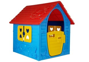 Vaikiškas žaidimų namelis, mėlynas kaina ir informacija | Vaikų žaidimų nameliai | pigu.lt