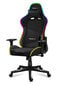 Žaidimų kėdė Huzaro Force 6.2 RGB, juoda kaina ir informacija | Biuro kėdės | pigu.lt
