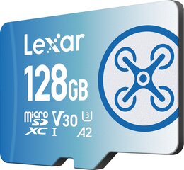 Lexar Fly MICROSDXC 1066X UHS-I / R160/W90MB (C10/A2/V30/U3) 128GB kaina ir informacija | Atminties kortelės telefonams | pigu.lt