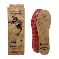 Стельки Footgel Tactical, размер 35-38 цена и информация | Рабочая обувь | pigu.lt