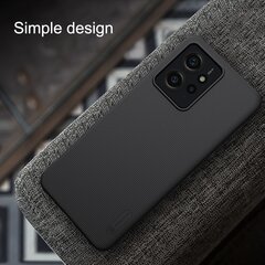 Nillkin Super Frosted Back Cover for Xiaomi Redmi Note 12 4G Black цена и информация | Чехлы для телефонов | pigu.lt