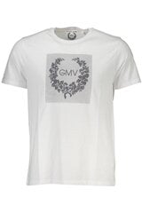 Marškinėliai vyrams Gian Marco Venturi AU00784, balti цена и информация | Футболка мужская | pigu.lt