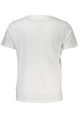 Marškinėliai vyrams Gian Marco Venturi AU00784, balti цена и информация | Мужские футболки | pigu.lt