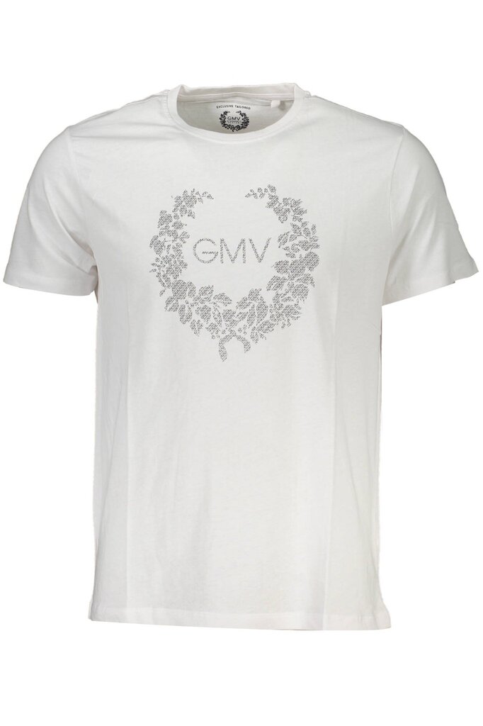 Marškinėliai vyrams Gian Marco Venturi AU00783, balti kaina ir informacija | Vyriški marškinėliai | pigu.lt