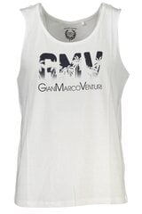 Gian Marco Venturi marškinėliai vyrams AU00792-ROMOLO, balti цена и информация | Мужские футболки | pigu.lt