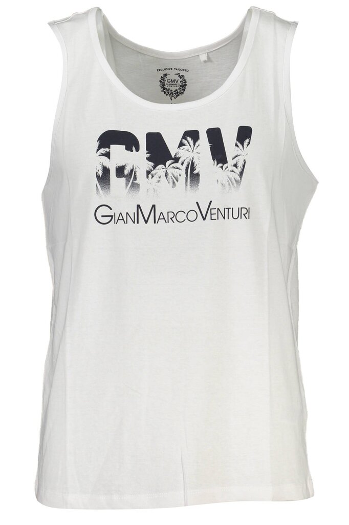 Gian Marco Venturi marškinėliai vyrams AU00792-ROMOLO, balti цена и информация | Vyriški marškinėliai | pigu.lt
