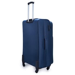 Didelis lagaminas Solier, L, mėlynas kaina ir informacija | Lagaminai, kelioniniai krepšiai | pigu.lt