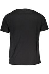 Marškinėliai vyrams Gian Marco Venturi AU00665P, juodi kaina ir informacija | Vyriški marškinėliai | pigu.lt