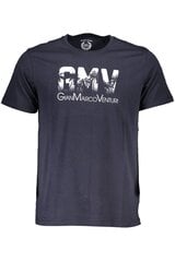 Gian Marco Venturi marškinėliai AU00786-ITALO, mėlyni цена и информация | Футболка мужская | pigu.lt