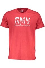 Gian Marco Venturi marškinėliai vyrams AU00786-ITALO, raudoni цена и информация | Футболка мужская | pigu.lt