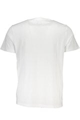 Gian Marco Venturi marškinėliai vyrams AU00789-MARINO, balti kaina ir informacija | Vyriški marškinėliai | pigu.lt