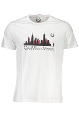 Gian Marco Venturi marškinėliai vyrams AU00782-ALVARO, balti kaina ir informacija | Vyriški marškinėliai | pigu.lt