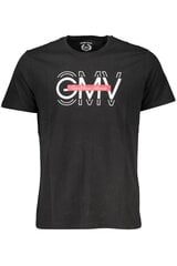 Gian Marco Venturi marškinėliai vyrams AU00781-ANGELO, juodi kaina ir informacija | Vyriški marškinėliai | pigu.lt