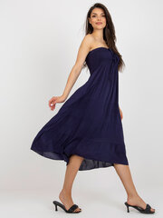 Женское платье с принтом, синее цена и информация | Платья | pigu.lt