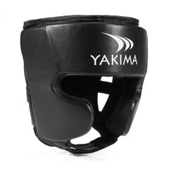 Bokso šalmas Yakimasport PRO, juodas цена и информация | Боевые искусства | pigu.lt