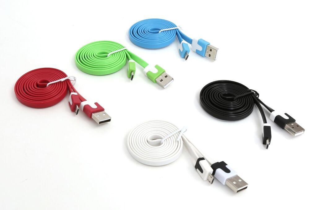 Micro USB laidas Omega OUAMC kaina ir informacija | Laidai telefonams | pigu.lt