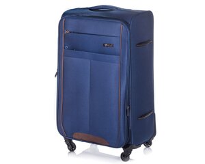 Vidutinis lagaminas lagaminas Solier STL1311, M, tamsiai mėlynas kaina ir informacija | Lagaminai, kelioniniai krepšiai | pigu.lt