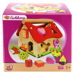 Игрушечный домик Eichhorn цена и информация | Игрушки для малышей | pigu.lt