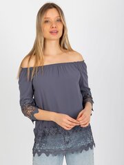 Palaidinė moterims Lakerta, pilka цена и информация | Женские блузки, рубашки | pigu.lt