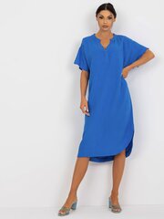 Suknelė moterims Och Bella 2016103389780, mėlyna kaina ir informacija | Suknelės | pigu.lt