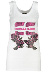 Женская футболка Cavalli Class, белая цена и информация | Футболка женская | pigu.lt
