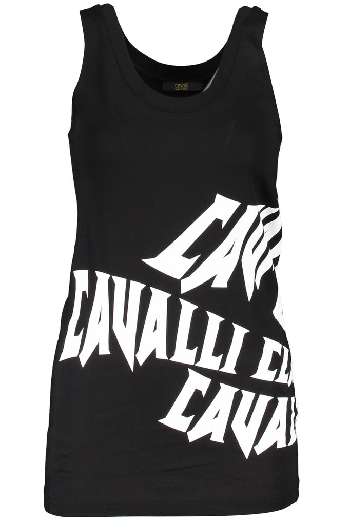 Marškinėliai moterims Cavalli Class, juodi цена и информация | Marškinėliai moterims | pigu.lt
