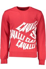Cavalli Class džemperis vyrams QXT65B-CF062, raudoni kaina ir informacija | Džemperiai vyrams | pigu.lt